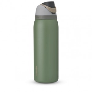 40oz Water Bottle Owala FreeSip® Stainless Steel Verde | COLOMBIA 5143LH