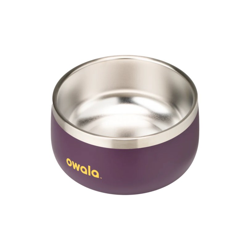 Pet Bowl Owala 3 Cups Stainless Steel Grapeful Fur You | COLOMBIA 0532MJ