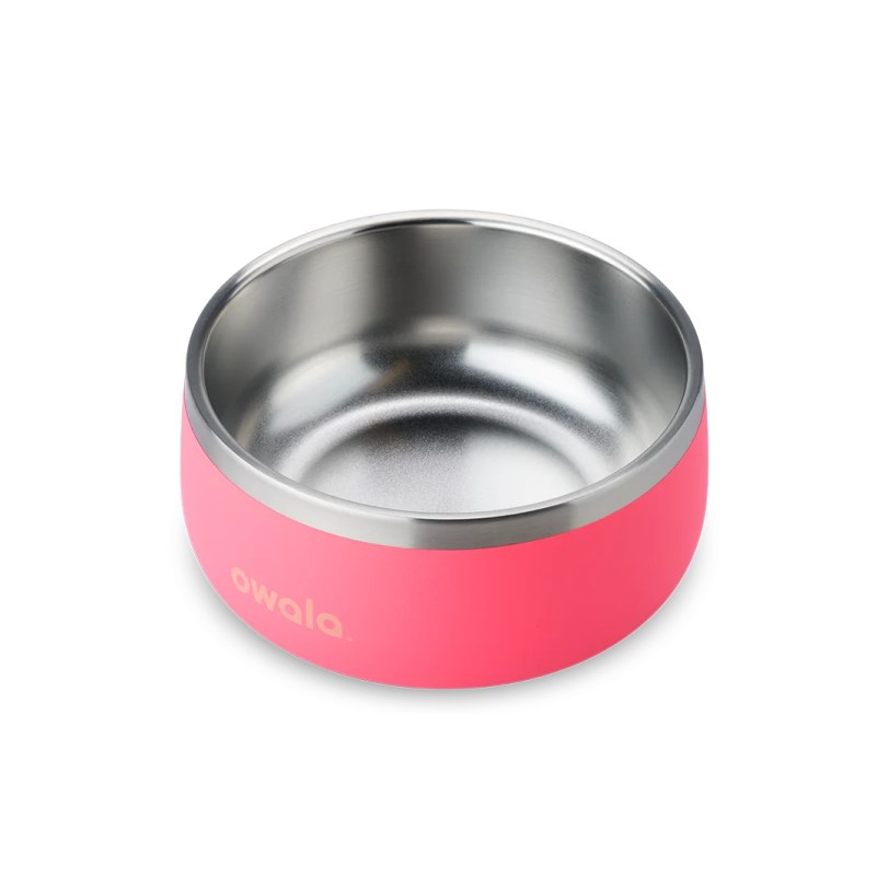 Pet Bowl Owala 3 Cups Stainless Steel Hyper Flamingo | COLOMBIA 1789EK