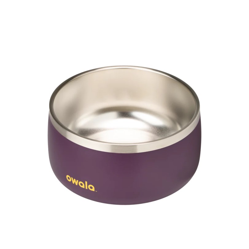 Pet Bowl Owala 6 Cups Stainless Steel Grapeful Fur You | COLOMBIA 3278PV