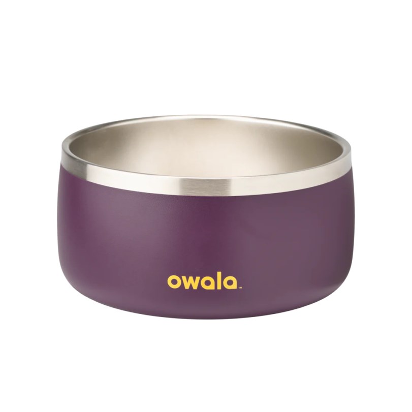 Pet Bowl Owala 6 Cups Stainless Steel Grapeful Fur You | COLOMBIA 3278PV