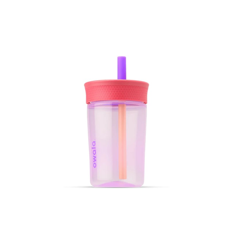 15oz Water Bottle Owala Kids\' Tumbler Plastic Lilac Rocket | COLOMBIA 3029JI