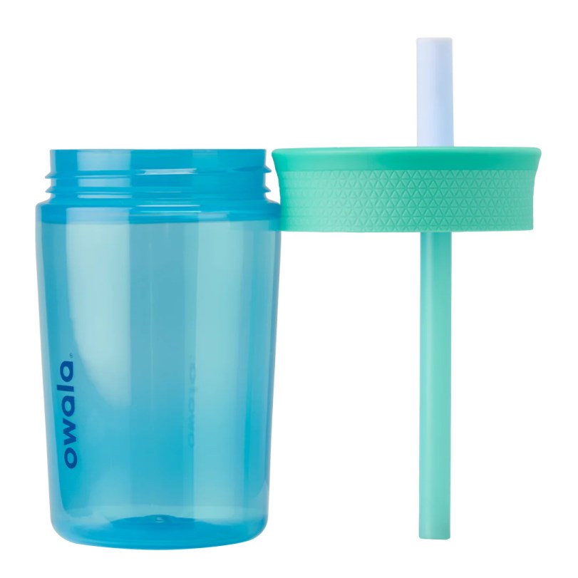 15oz Water Bottle Owala Kids' Tumbler Plastic Azules | COLOMBIA 0632ML