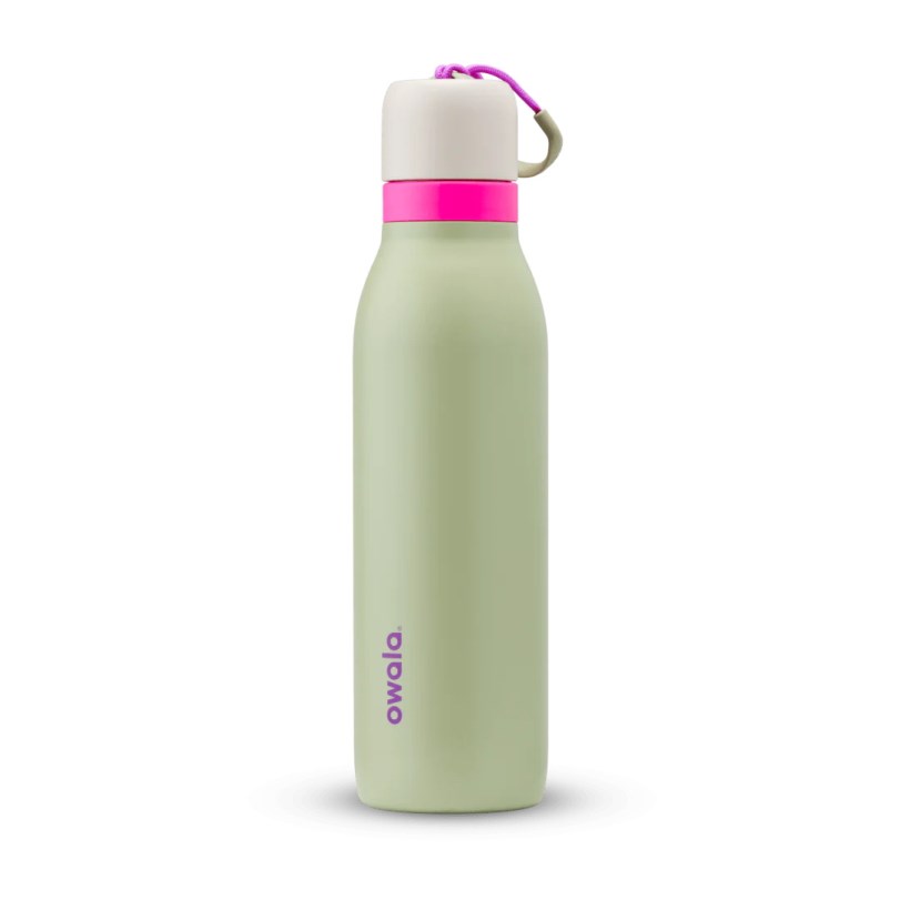 18oz Water Bottle Owala FreeSip® Twist Stainless Steel Neo Sage | COLOMBIA 6189OF