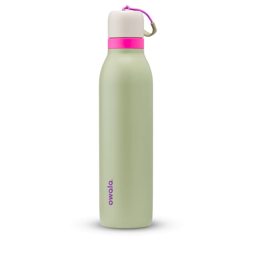 24oz Water Bottle Owala FreeSip® Twist Stainless Steel Neo Sage | COLOMBIA 1820KY