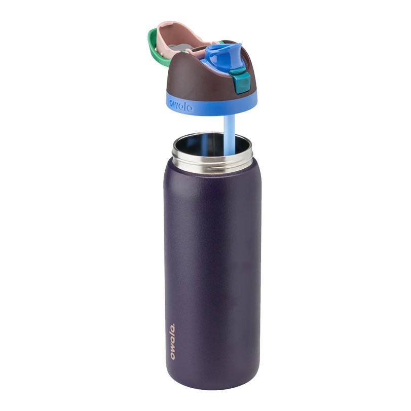 32oz Water Bottle Owala FreeSip® Stainless Steel Night Safari | COLOMBIA 3285OP