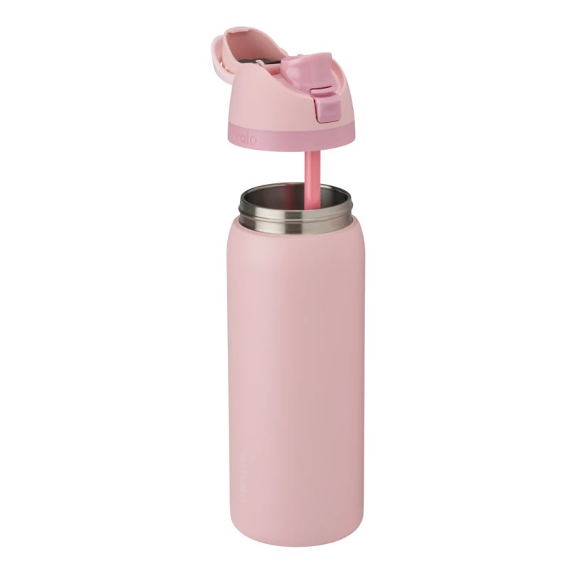 32oz Water Bottle Owala FreeSip® Stainless Steel Rosas | COLOMBIA 7480OA