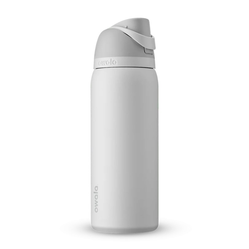 32oz Water Bottle Owala FreeSip® Stainless Steel Shy Marshmallow | COLOMBIA 8104GY